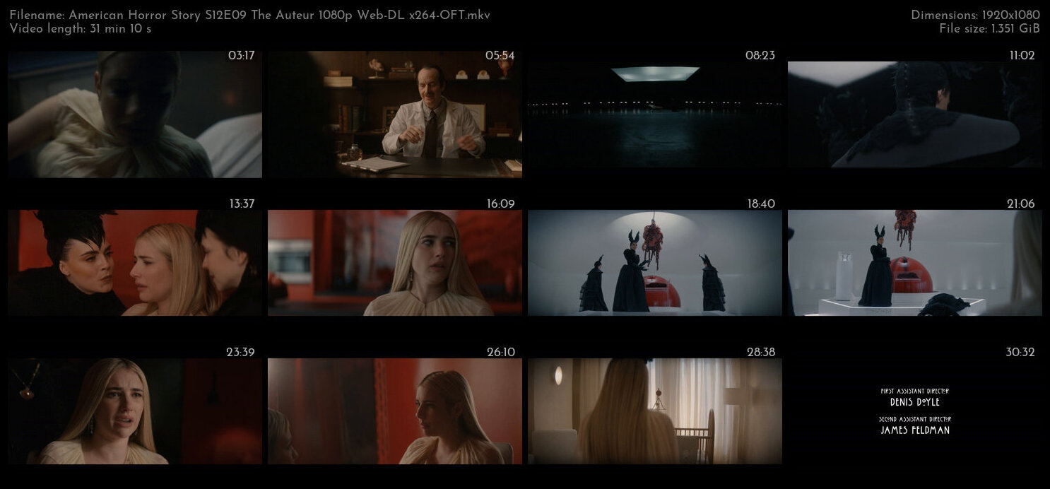 American Horror Story S12E09 The Auteur 1080p Web DL x264 OFT TGx