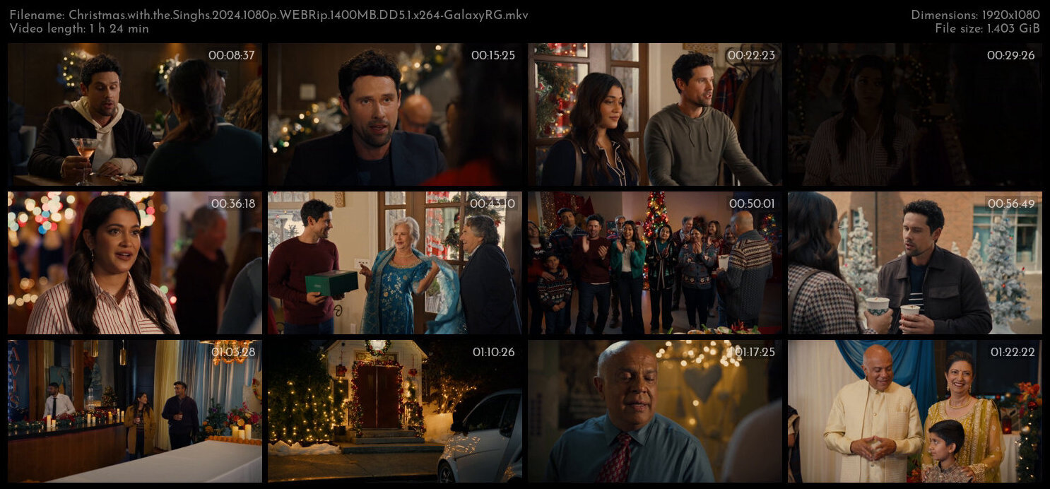 Christmas with the Singhs 2024 1080p WEBRip 1400MB DD5 1 x264 GalaxyRG