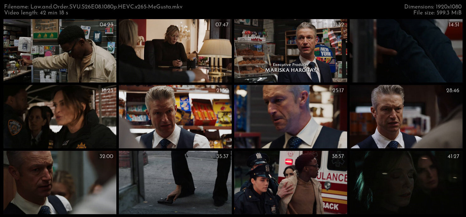 Law and Order SVU S26E08 1080p HEVC x265 MeGusta TGx