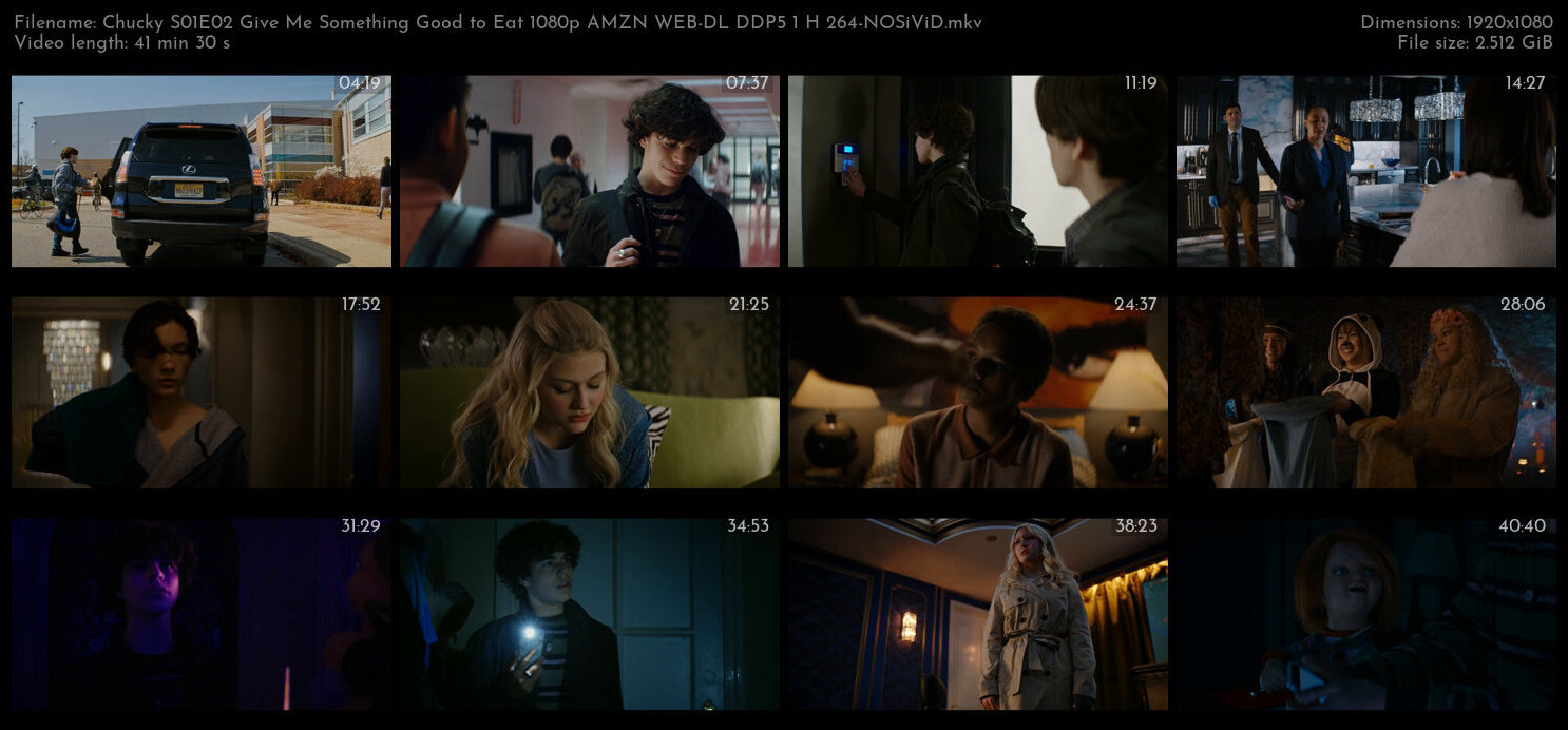 Chucky S01E02 Give Me Something Good to Eat 1080p AMZN WEB DL DDP5 1 H 264 NOSiViD TGx