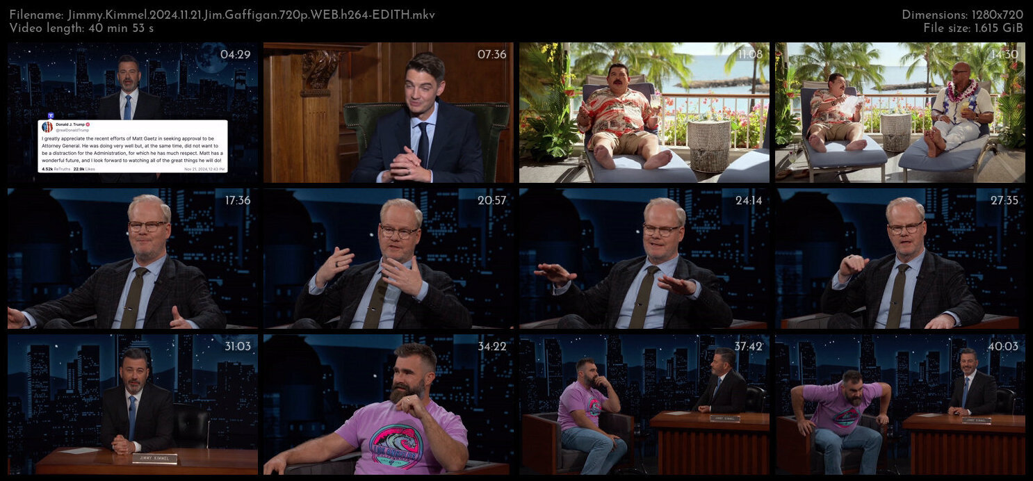 Jimmy Kimmel 2024 11 21 Jim Gaffigan 720p WEB h264 EDITH TGx