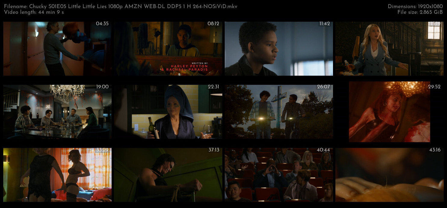 Chucky S01E05 Little Little Lies 1080p AMZN WEB DL DDP5 1 H 264 NOSiViD TGx