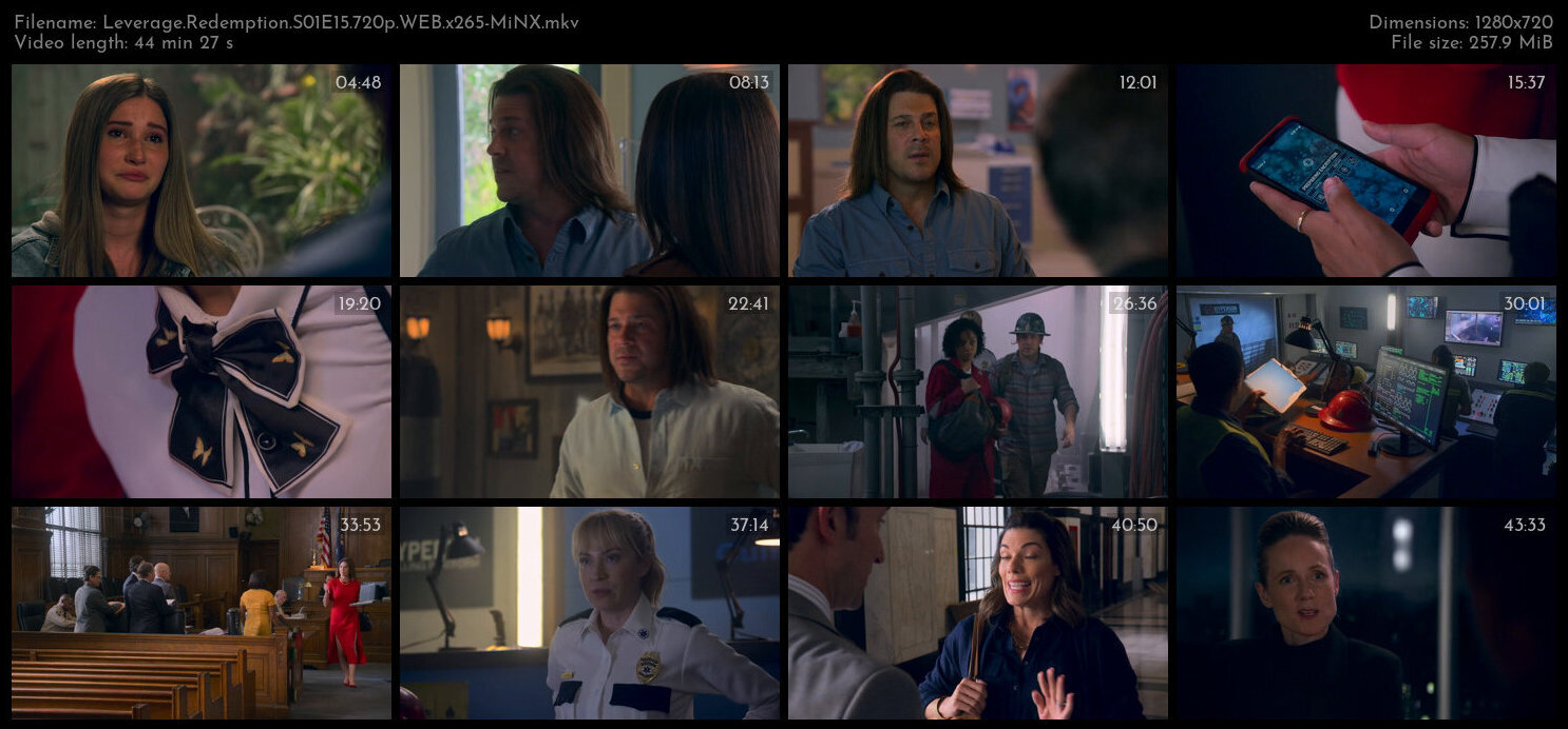 Leverage Redemption S01E15 720p WEB x265 MiNX TGx