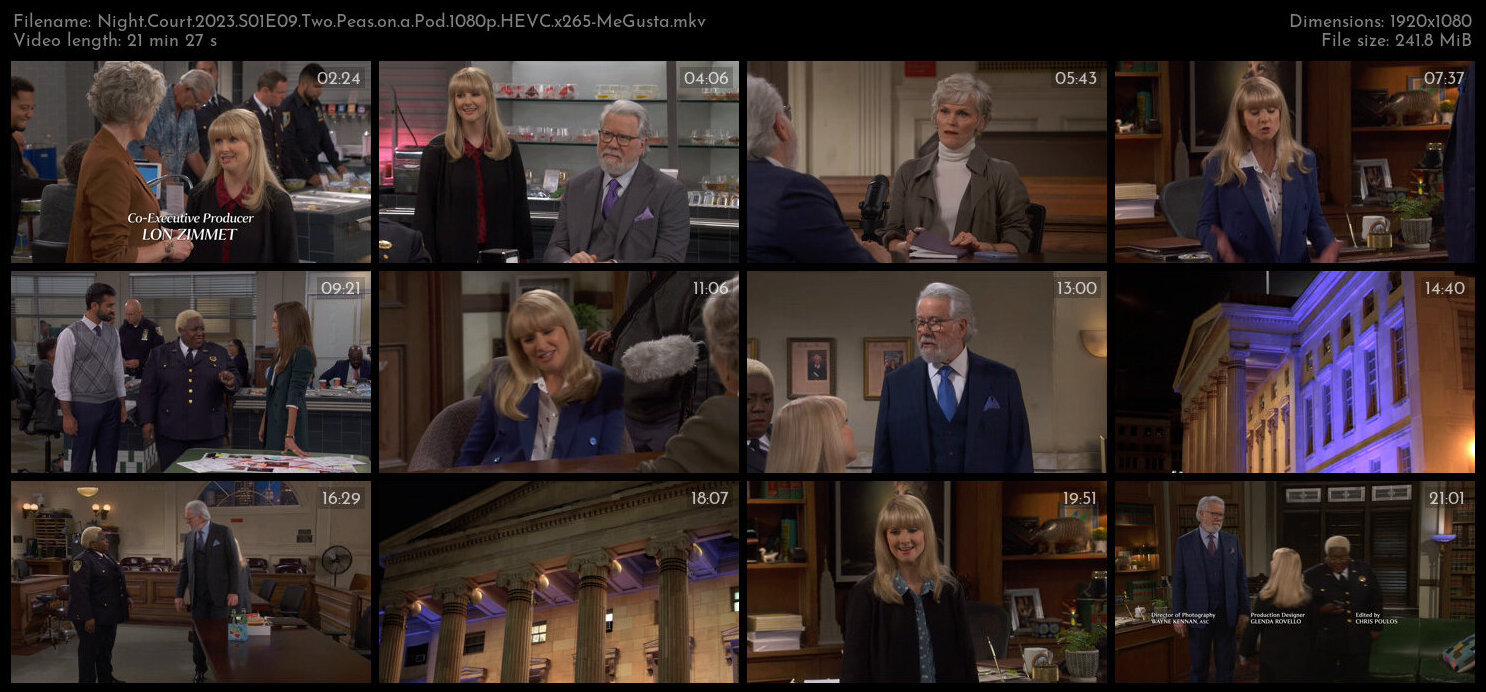 Night Court 2023 S01E09 Two Peas on a Pod 1080p HEVC x265 MeGusta TGx