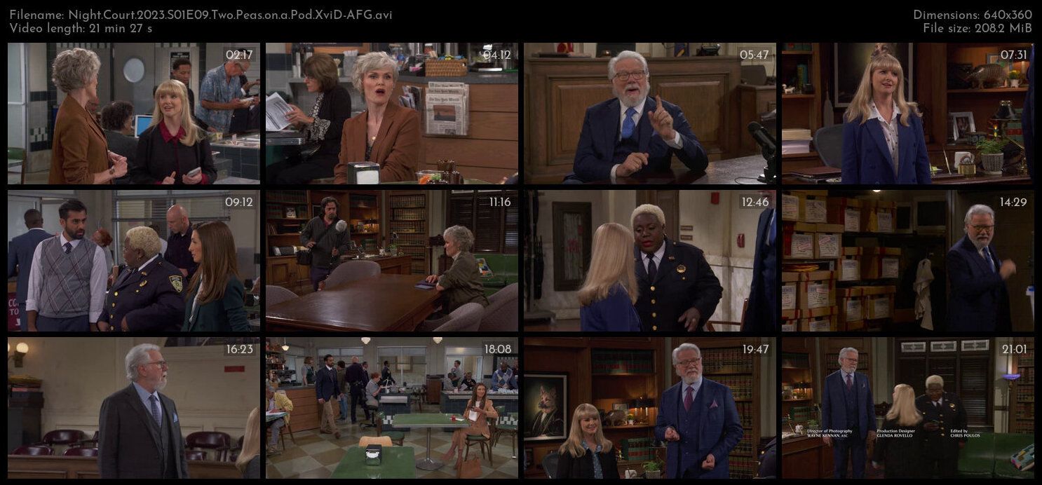 Night Court 2023 S01E09 Two Peas on a Pod XviD AFG TGx