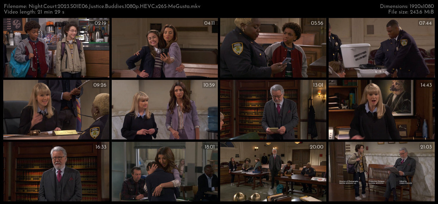 Night Court 2023 S01E06 Justice Buddies 1080p HEVC x265 MeGusta TGx