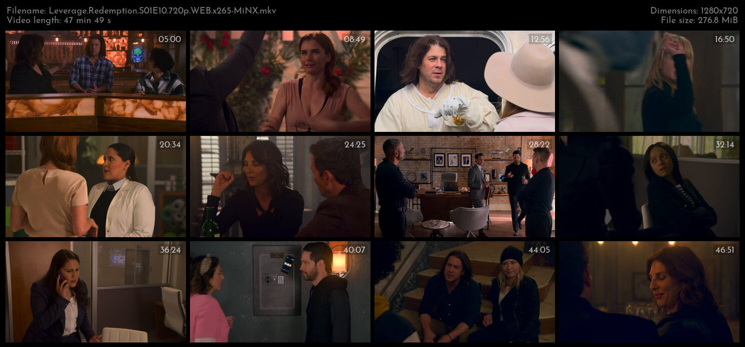 Leverage Redemption S01E10 720p WEB x265 MiNX TGx