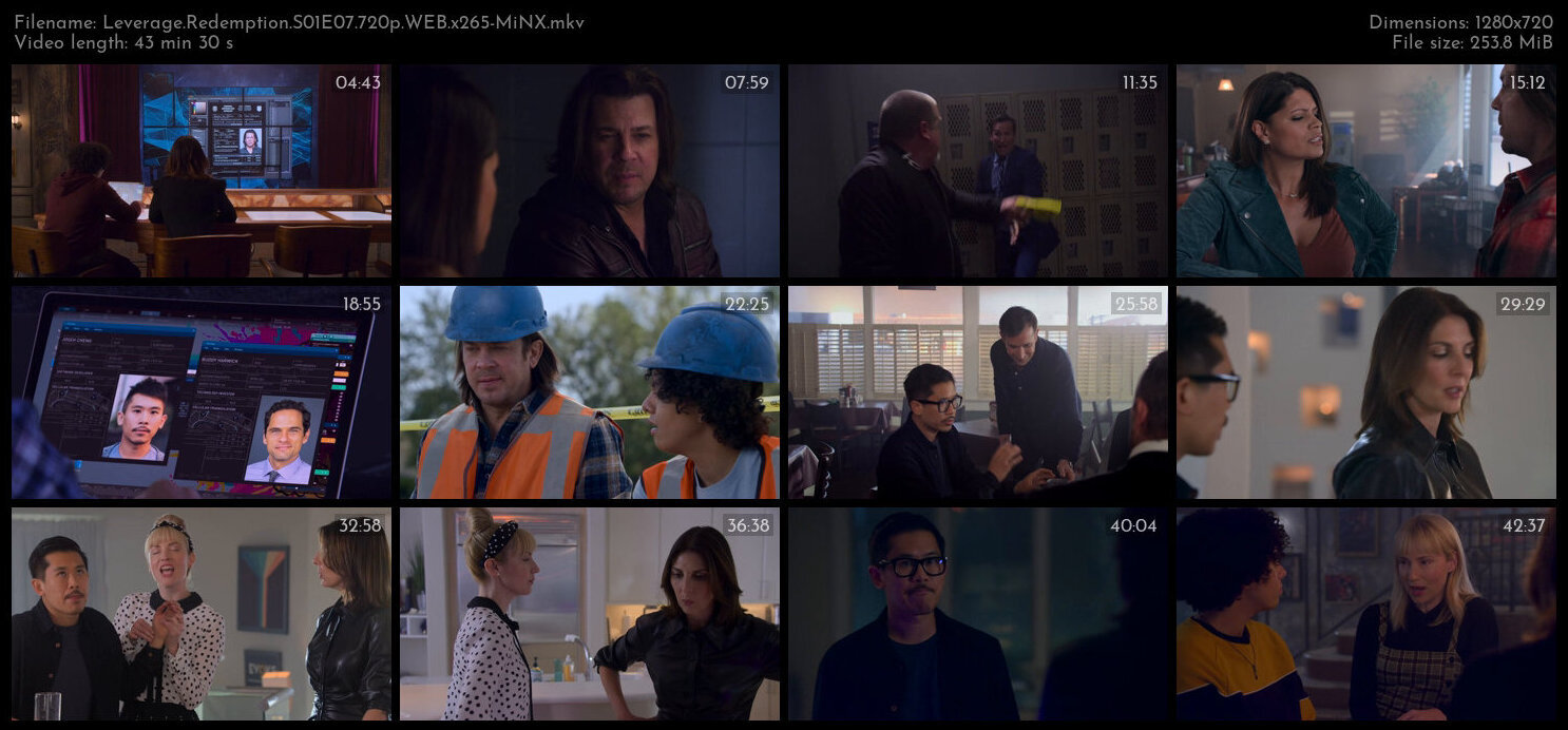 Leverage Redemption S01E07 720p WEB x265 MiNX TGx