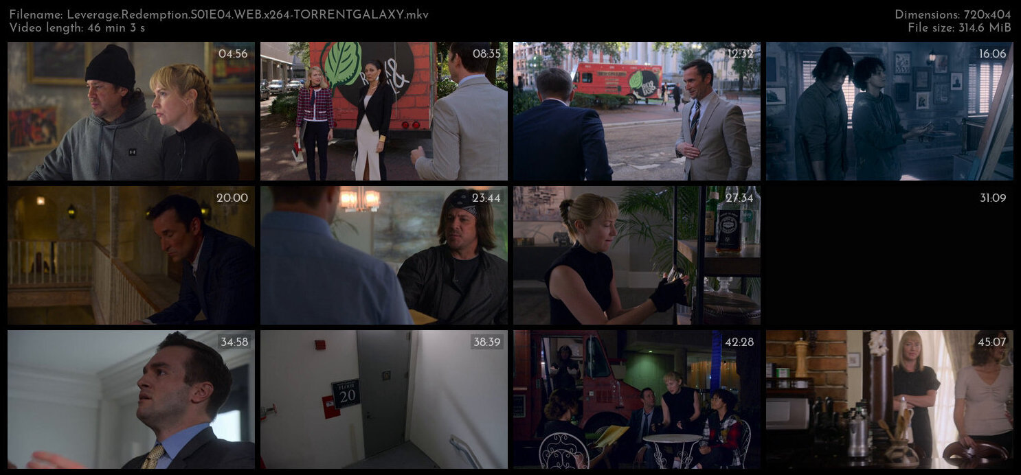 Leverage Redemption S01E04 WEB x264 TORRENTGALAXY