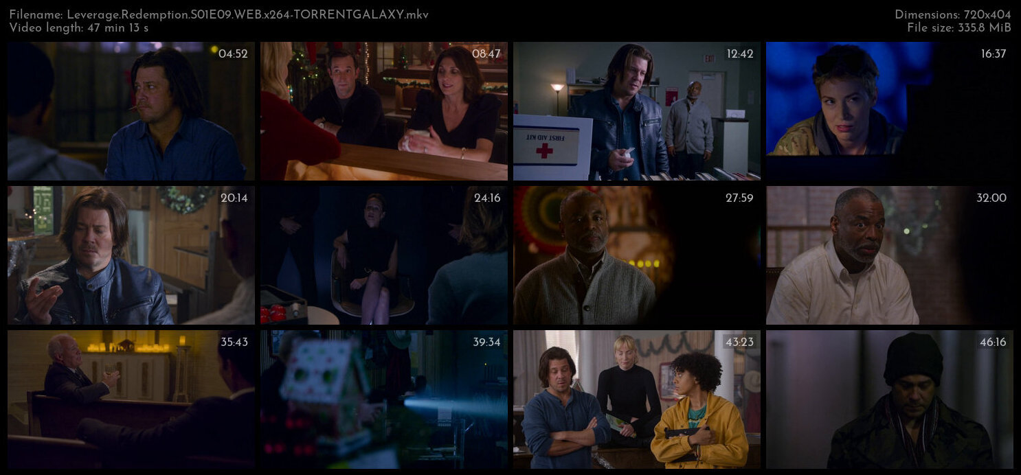 Leverage Redemption S01E09 WEB x264 TORRENTGALAXY