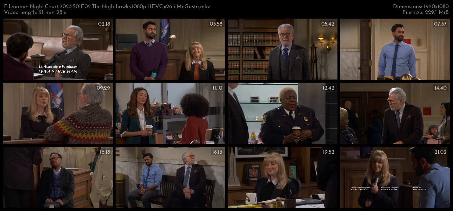 Night Court 2023 S01E02 The Nighthawks 1080p HEVC x265 MeGusta TGx