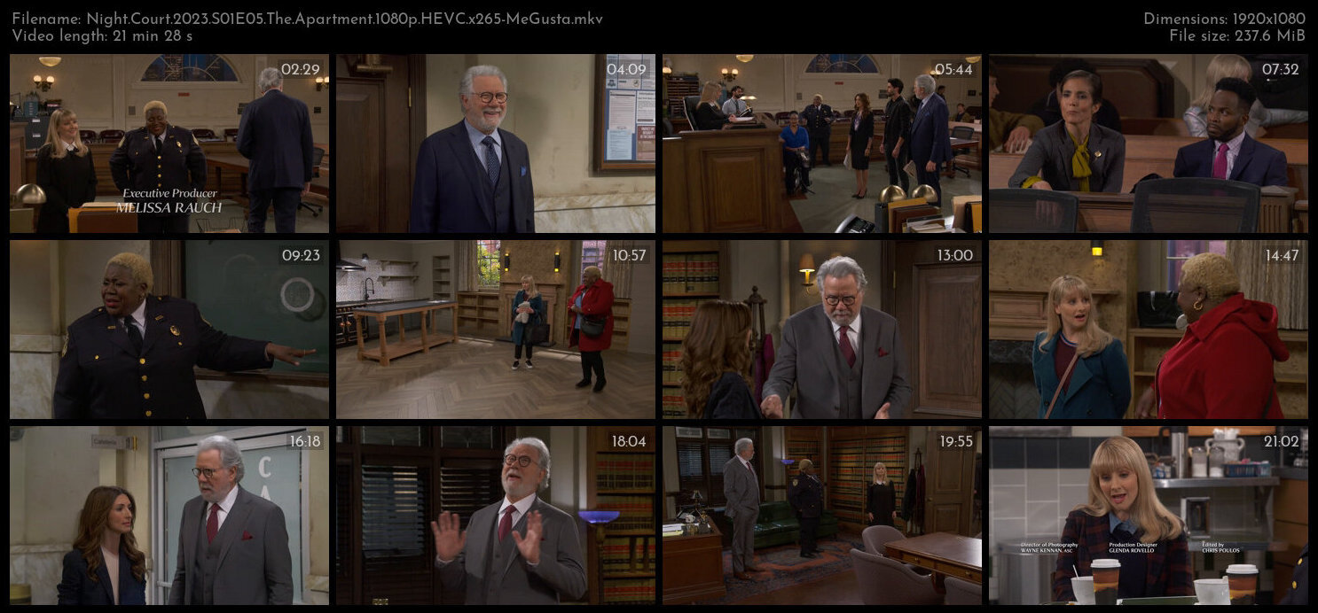 Night Court 2023 S01E05 The Apartment 1080p HEVC x265 MeGusta TGx