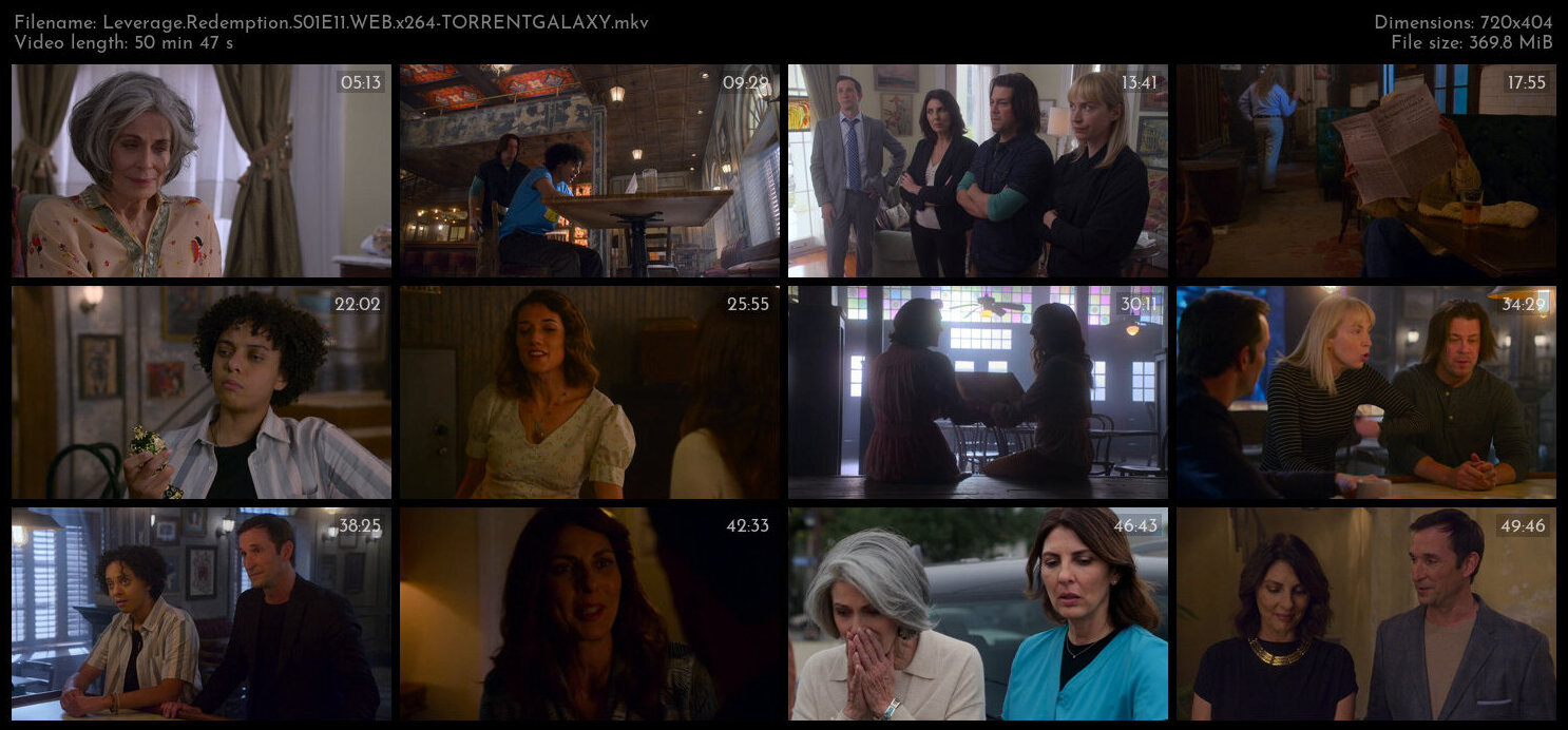 Leverage Redemption S01E11 WEB x264 TORRENTGALAXY