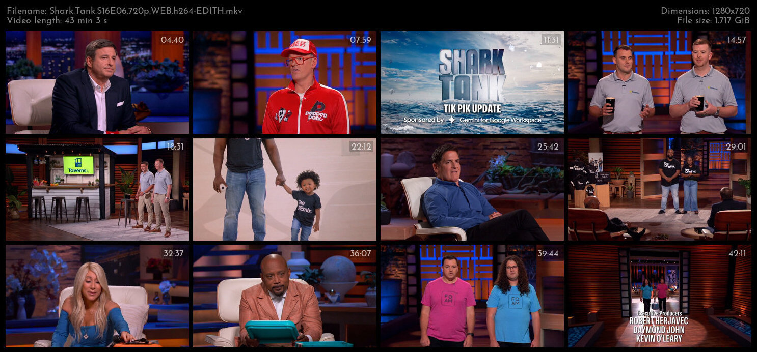 Shark Tank S16E06 720p WEB h264 EDITH TGx