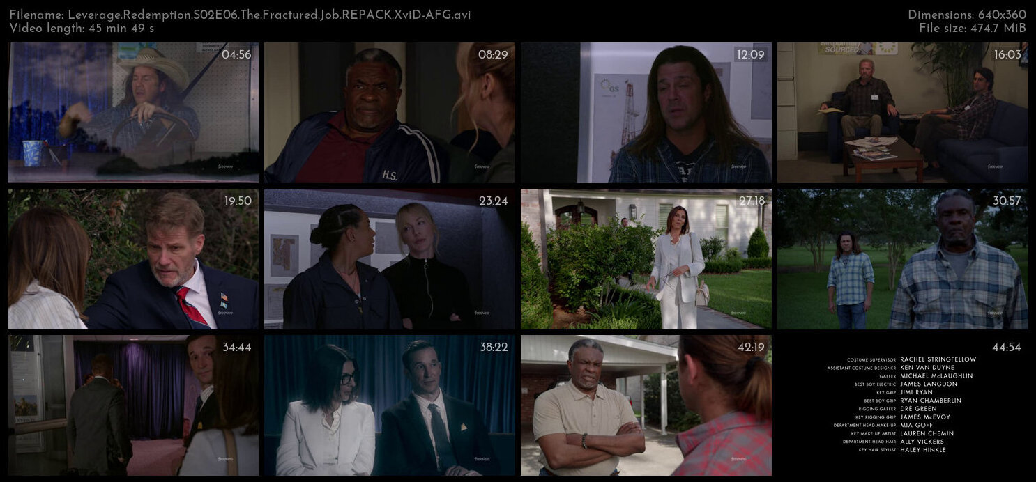 Leverage Redemption S02E06 The Fractured Job REPACK XviD AFG TGx