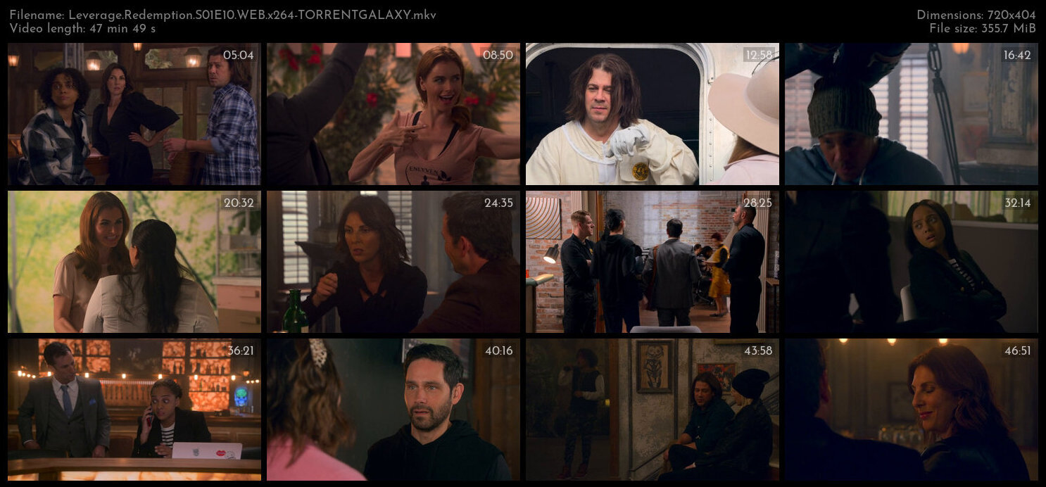 Leverage Redemption S01E10 WEB x264 TORRENTGALAXY