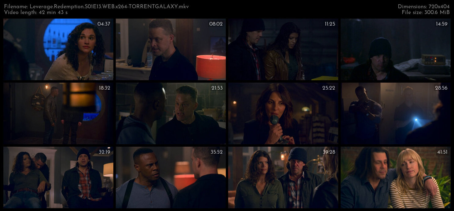 Leverage Redemption S01E13 WEB x264 TORRENTGALAXY