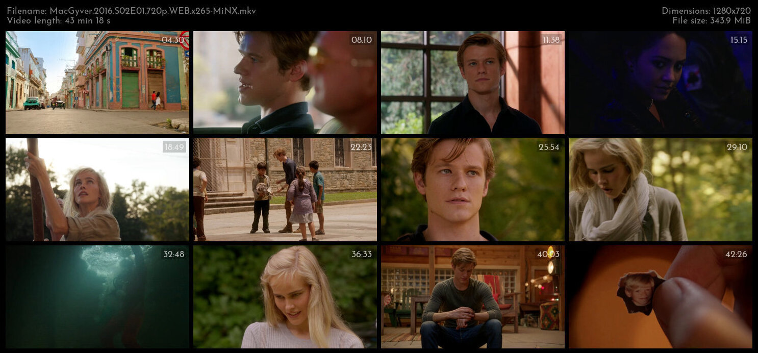 MacGyver 2016 S02E01 720p WEB x265 MiNX TGx