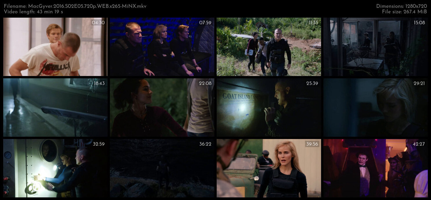 MacGyver 2016 S02E05 720p WEB x265 MiNX TGx