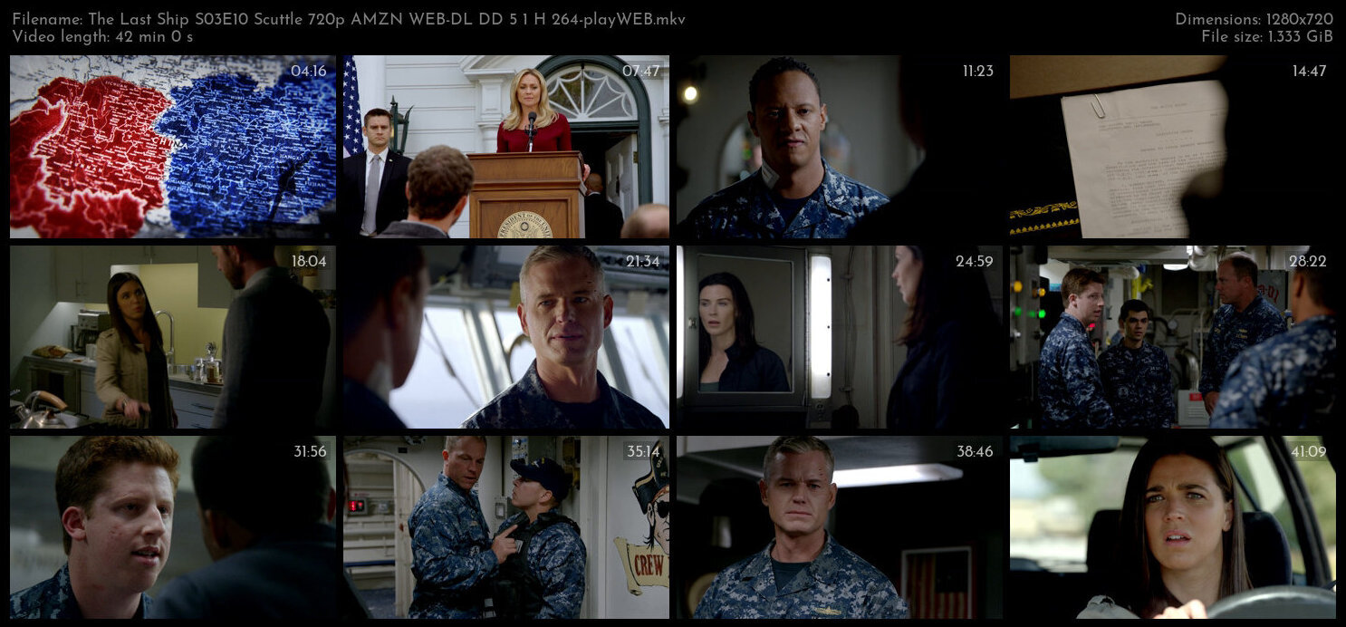 The Last Ship S03E10 Scuttle 720p AMZN WEB DL DD 5 1 H 264 playWEB TGx