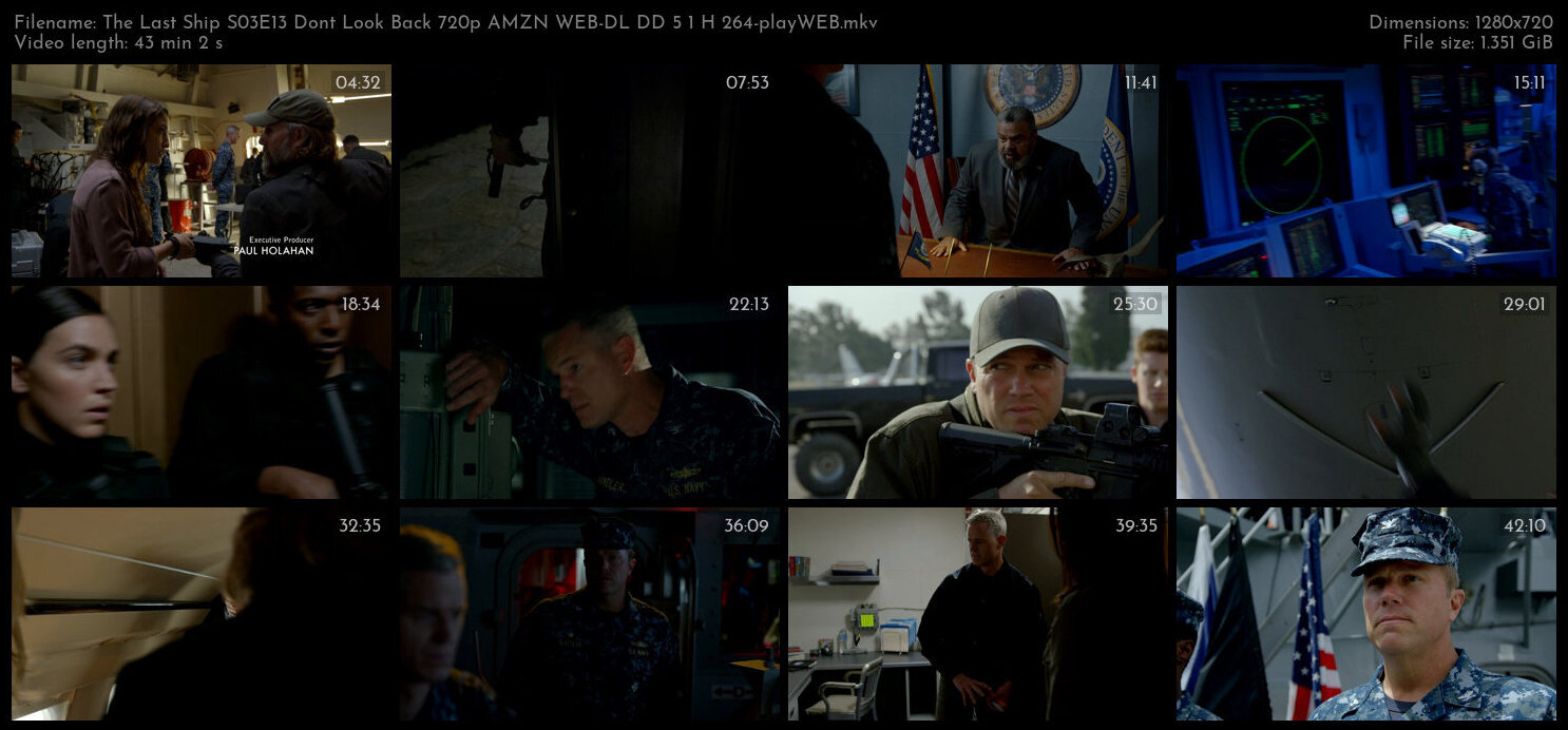 The Last Ship S03E13 Dont Look Back 720p AMZN WEB DL DD 5 1 H 264 playWEB TGx