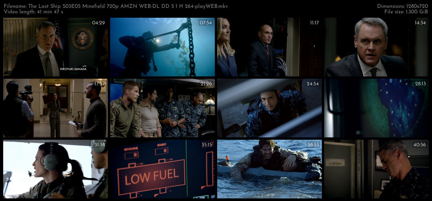 The Last Ship S03E05 Minefield 720p AMZN WEB DL DD 5 1 H 264 playWEB TGx