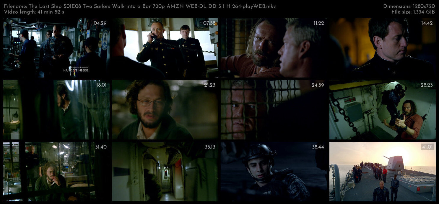 The Last Ship S01E08 Two Sailors Walk into a Bar 720p AMZN WEB DL DD 5 1 H 264 playWEB TGx