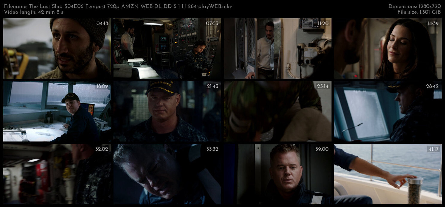 The Last Ship S04E06 Tempest 720p AMZN WEB DL DD 5 1 H 264 playWEB TGx