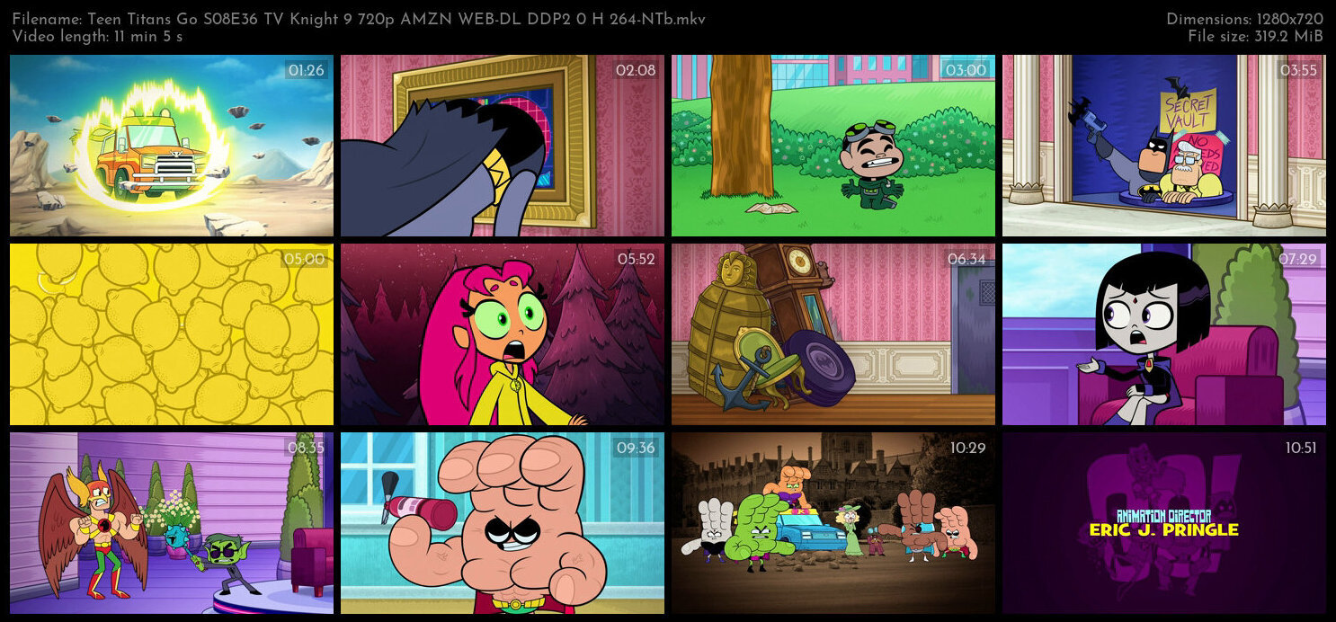 Teen Titans Go S08E36 TV Knight 9 720p AMZN WEB DL DDP2 0 H 264 NTb TGx