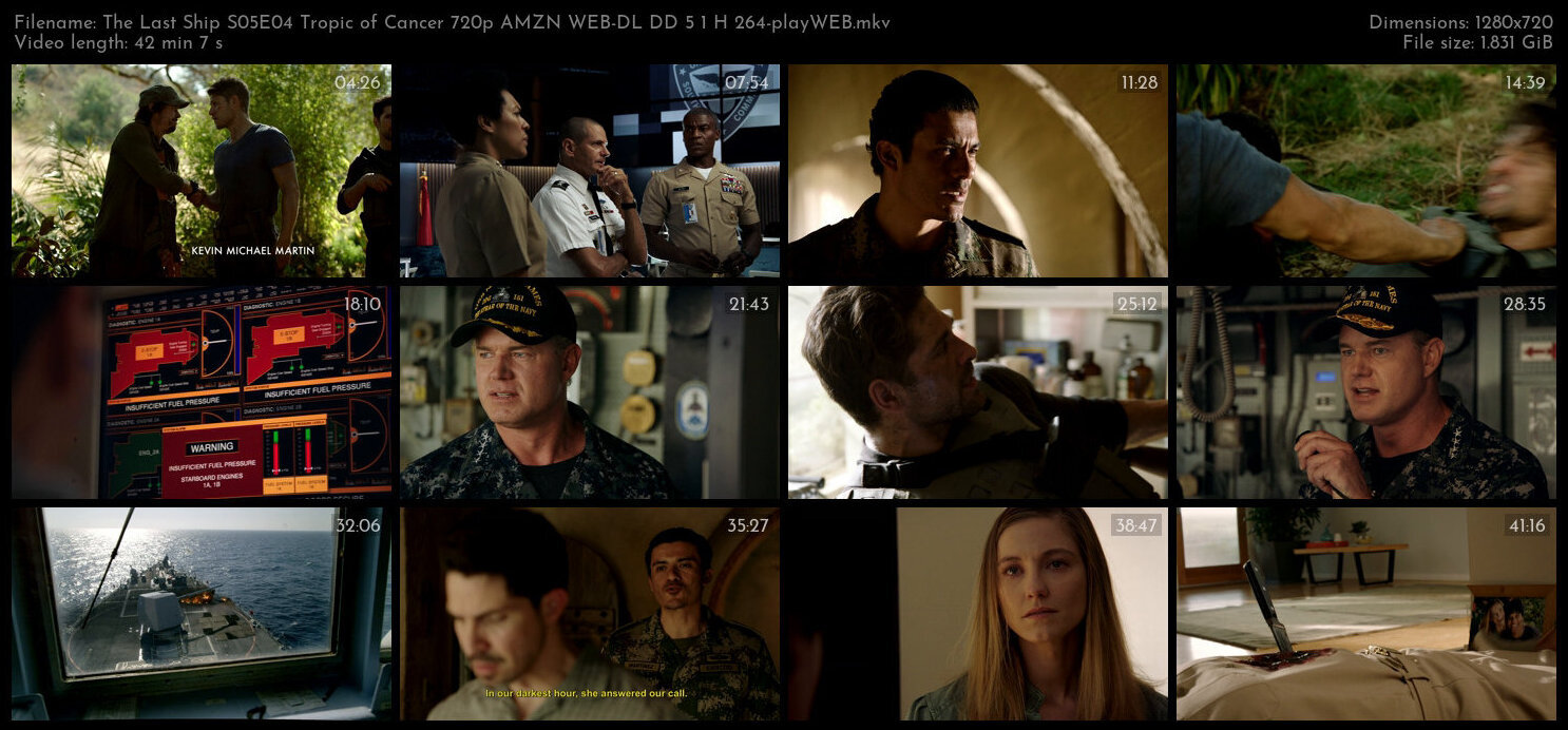 The Last Ship S05E04 Tropic of Cancer 720p AMZN WEB DL DD 5 1 H 264 playWEB TGx