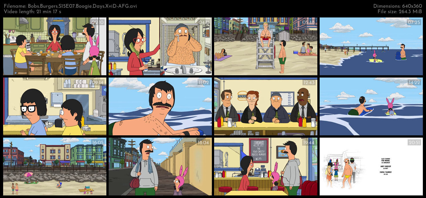 Bobs Burgers S15E07 Boogie Days XviD AFG TGx