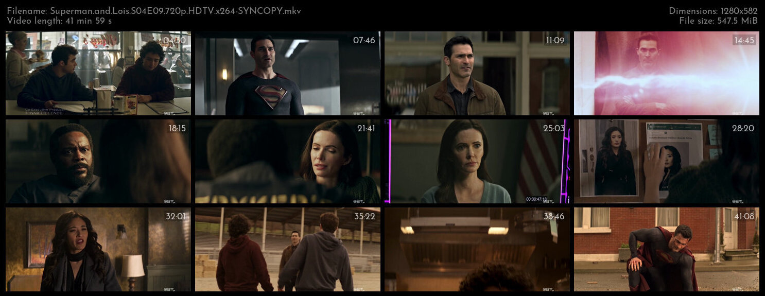 Superman and Lois S04E09 720p HDTV x264 SYNCOPY TGx