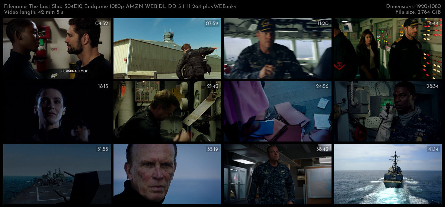 The Last Ship S04E10 Endgame 1080p AMZN WEB DL DD 5 1 H 264 playWEB TGx