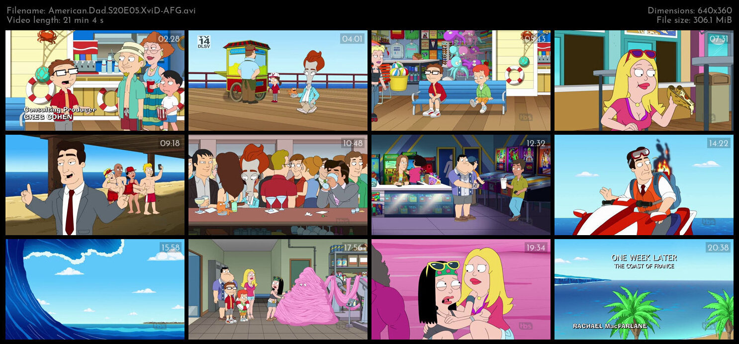 American Dad S20E05 XviD AFG TGx