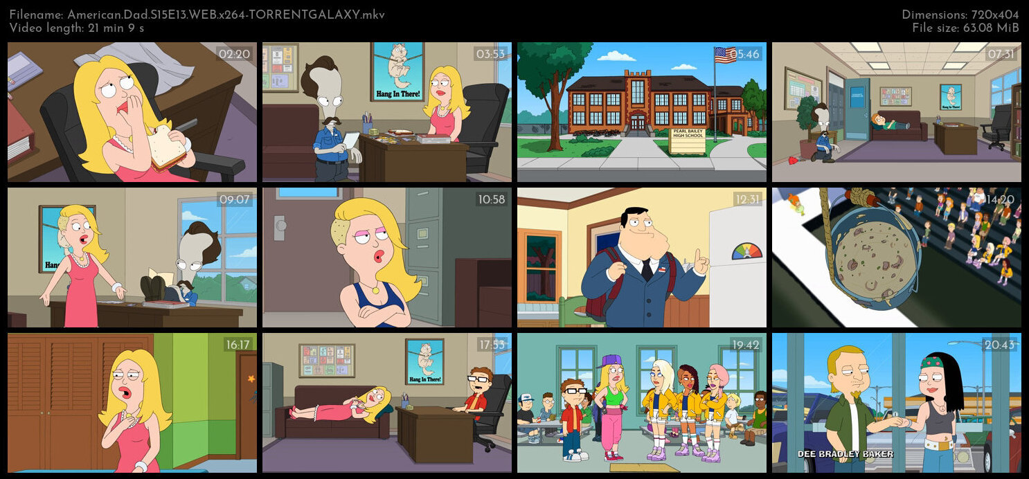 American Dad S15E13 WEB x264 TORRENTGALAXY