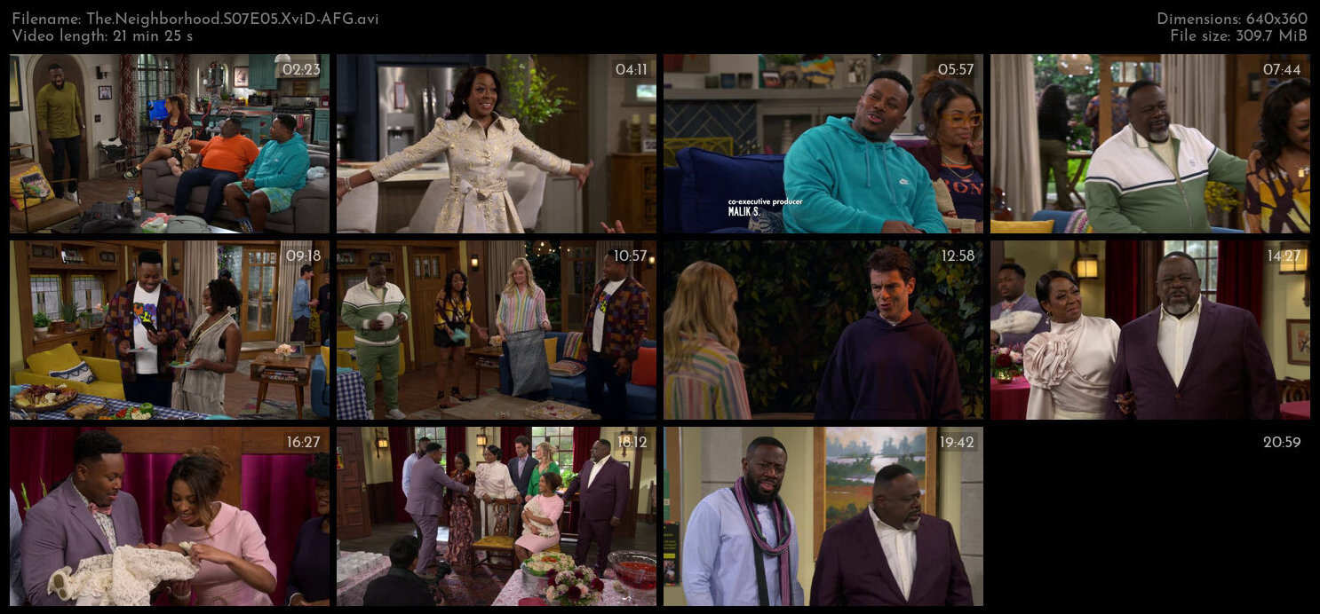 The Neighborhood S07E05 XviD AFG TGx