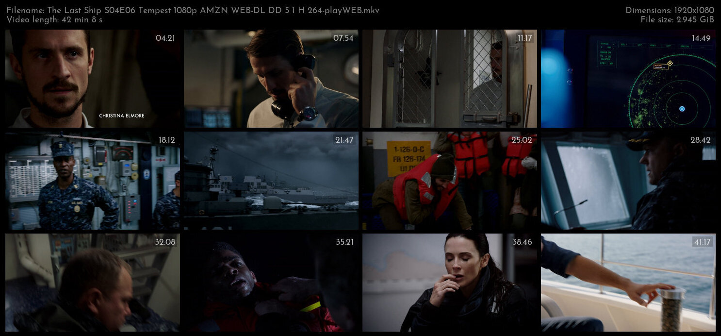 The Last Ship S04E06 Tempest 1080p AMZN WEB DL DD 5 1 H 264 playWEB TGx