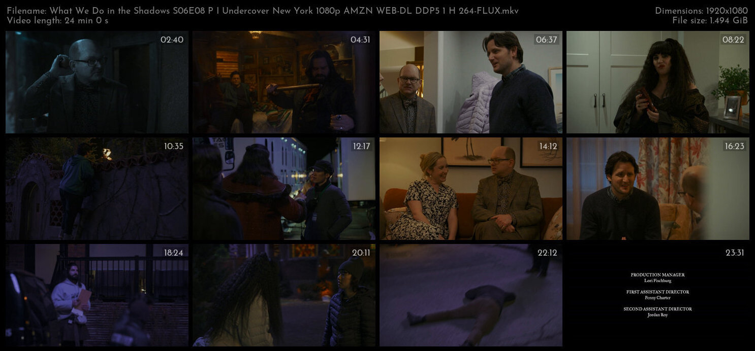 What We Do in the Shadows S06E08 P I Undercover New York 1080p AMZN WEB DL DDP5 1 H 264 FLUX TGx