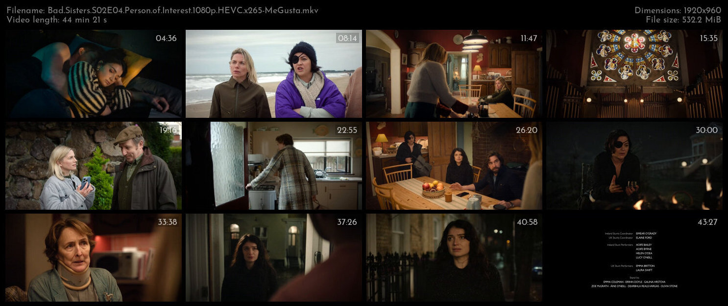 Bad Sisters S02E04 Person of Interest 1080p HEVC x265 MeGusta TGx