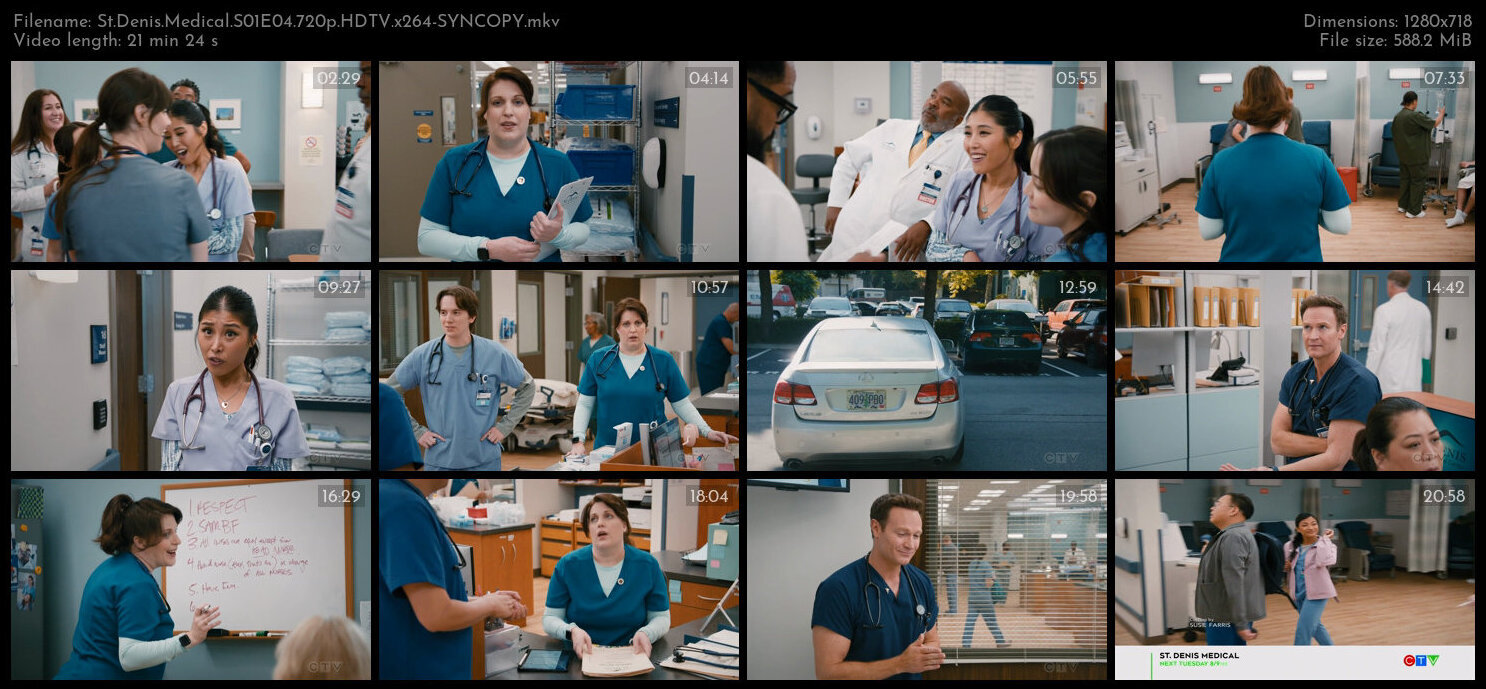 St Denis Medical S01E04 720p HDTV x264 SYNCOPY TGx