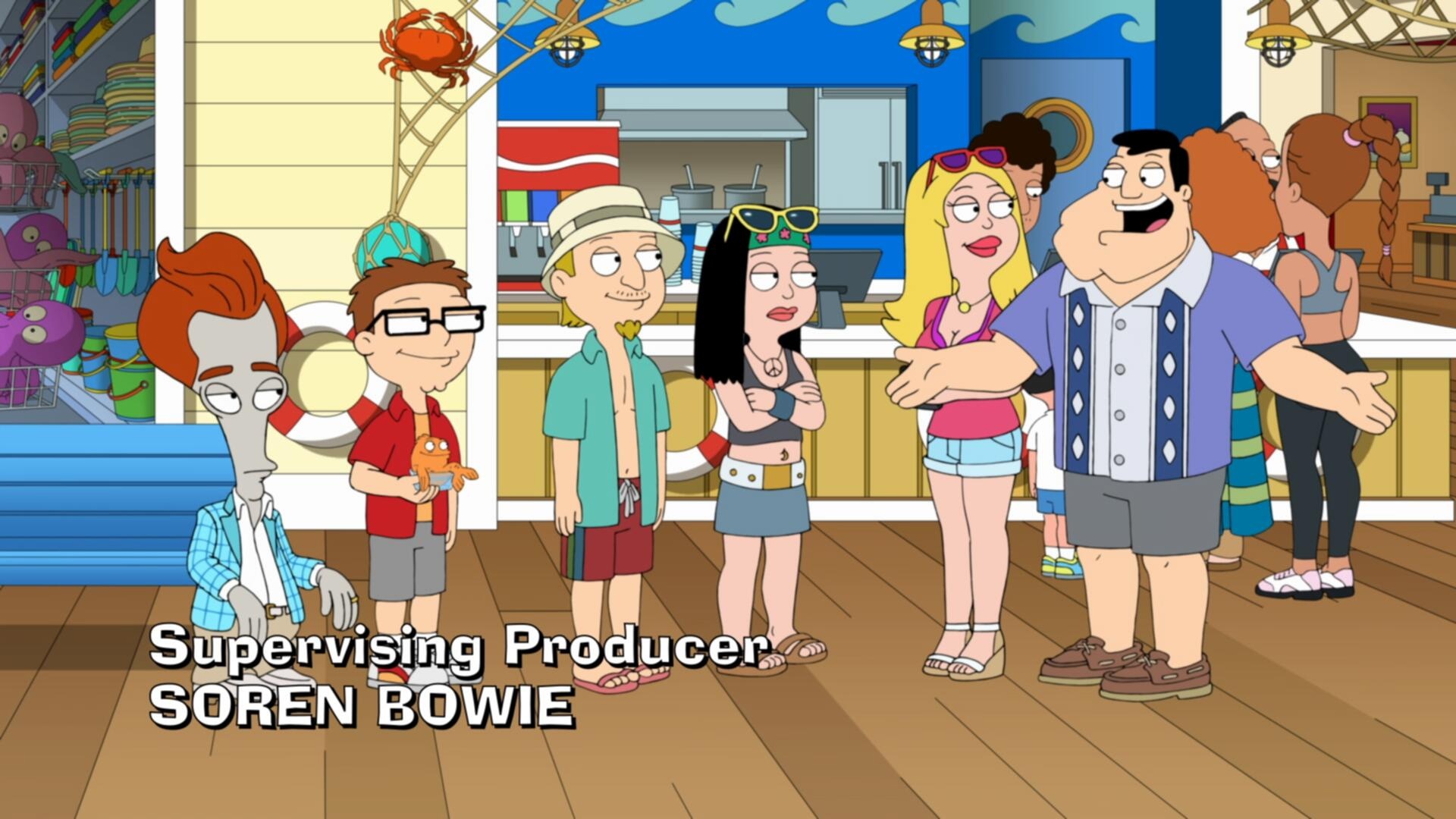 American Dad S21E05 Under and Over and Beside the Boardwalk 1080p DSNP WEB DL DDP5 1 H 264 NTb TGx