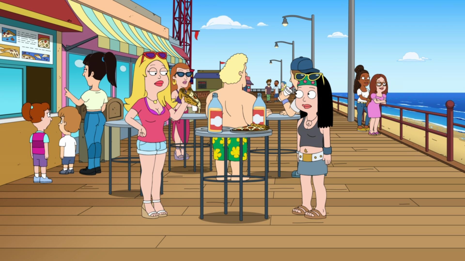 American Dad S21E05 Under and Over and Beside the Boardwalk 1080p DSNP WEB DL DDP5 1 H 264 NTb TGx