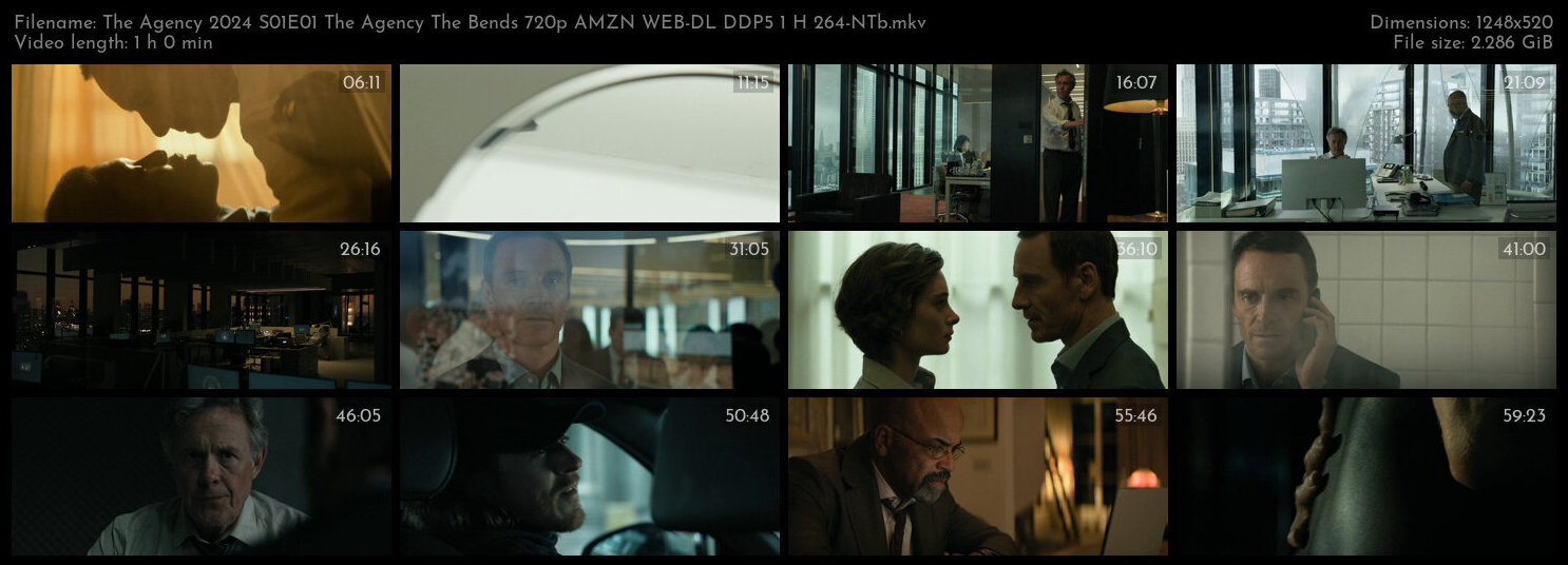 The Agency 2024 S01E01 The Agency The Bends 720p AMZN WEB DL DDP5 1 H 264 NTb TGx