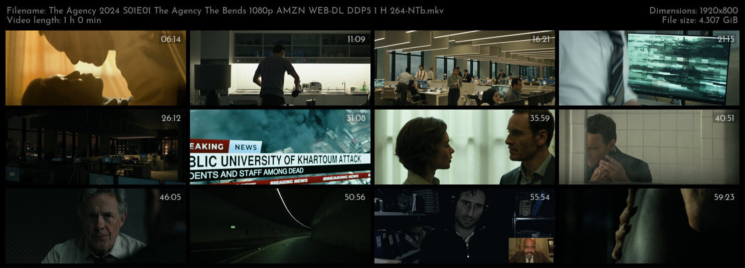 The Agency 2024 S01E01 The Agency The Bends 1080p AMZN WEB DL DDP5 1 H 264 NTb TGx