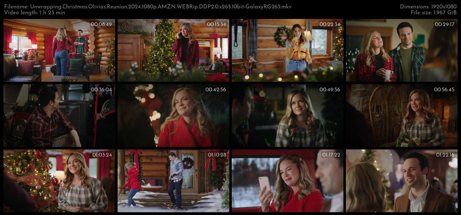 Unwrapping Christmas Olivias Reunion 2024 1080p AMZN WEBRip DDP2 0 x265 10bit GalaxyRG265