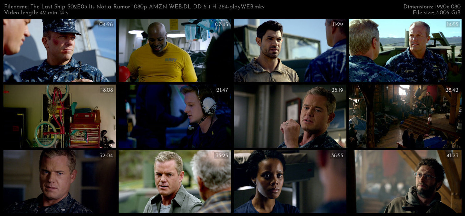 The Last Ship S02E03 Its Not a Rumor 1080p AMZN WEB DL DD 5 1 H 264 playWEB TGx