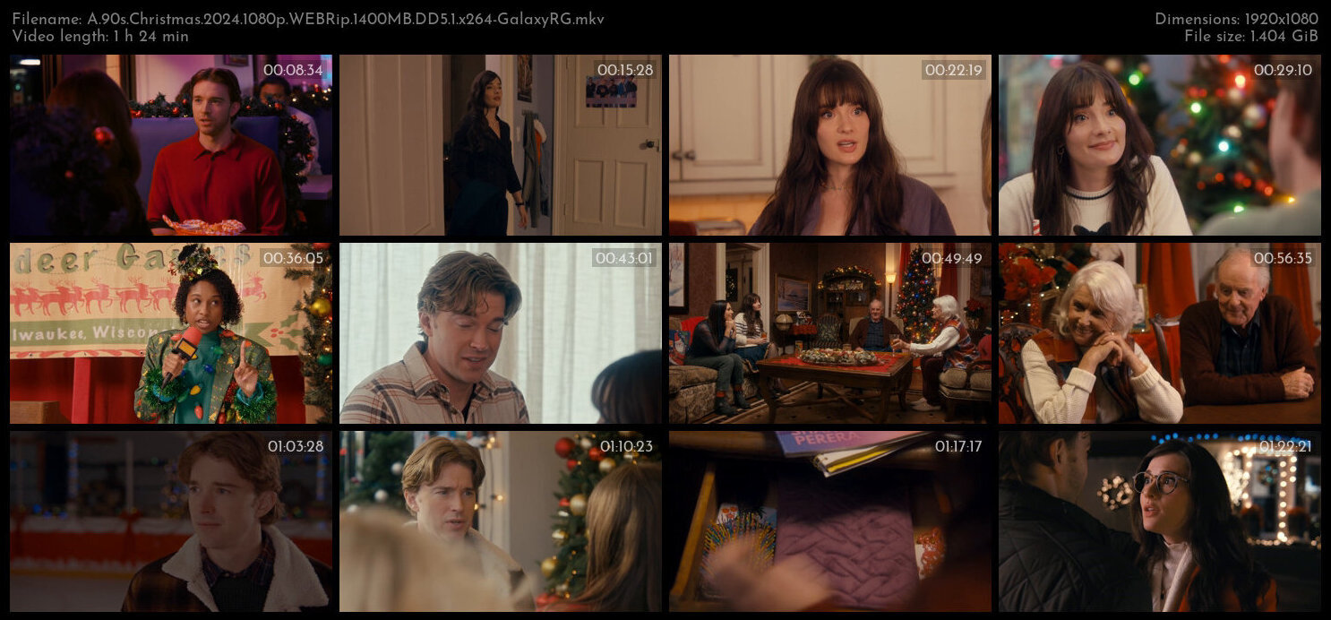 A 90s Christmas 2024 1080p WEBRip 1400MB DD5 1 x264 GalaxyRG