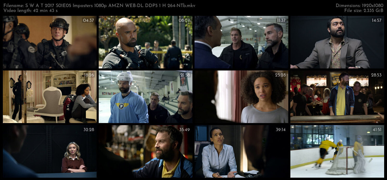 S W A T 2017 S01E05 Imposters 1080p AMZN WEB DL DDP5 1 H 264 NTb TGx