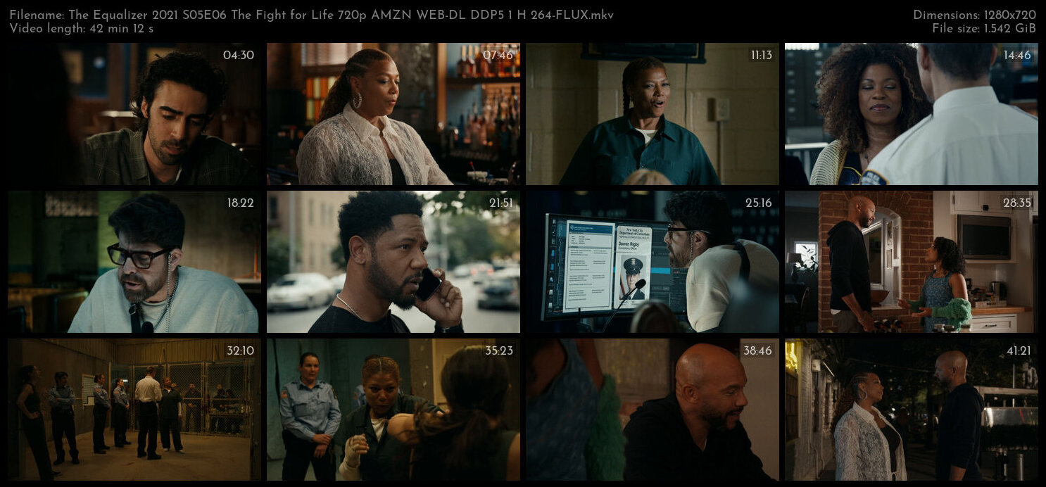 The Equalizer 2021 S05E06 The Fight for Life 720p AMZN WEB DL DDP5 1 H 264 FLUX TGx