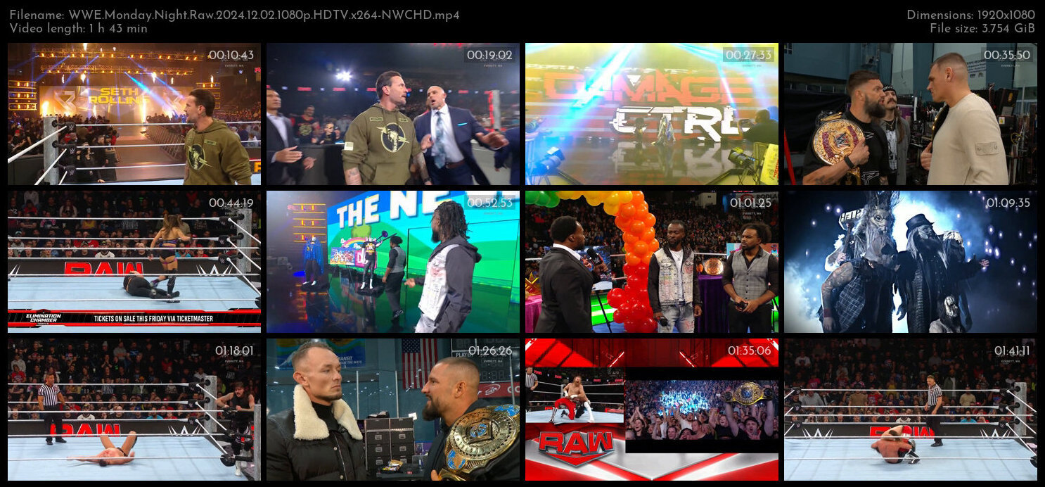 WWE Monday Night Raw 2024 12 02 1080p HDTV x264 NWCHD TGx